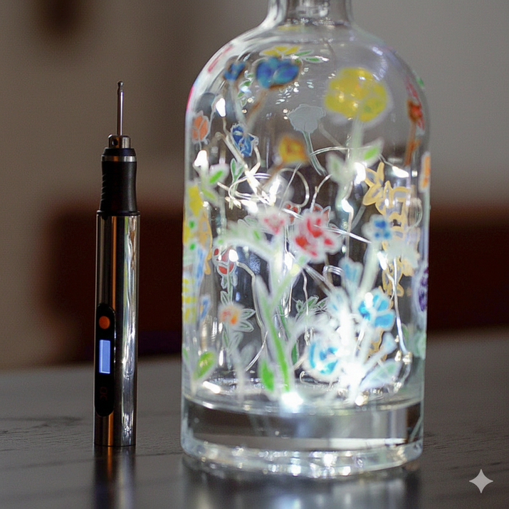 Trasforma ogni oggetto in un ricordo speciale ForgePen™ incide vetro, legno e metallo: il regalo creativo più apprezzato sotto i 50€.