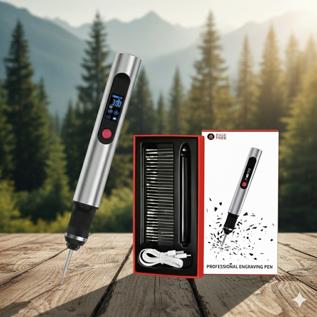 Trasforma ogni oggetto in un ricordo speciale ForgePen™ incide vetro, legno e metallo: il regalo creativo più apprezzato sotto i 50€.